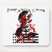 The Bloody Flag-Abraham Lincoln Mouse Pad