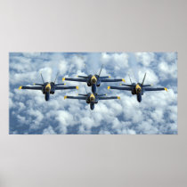 The Blue Angels Print