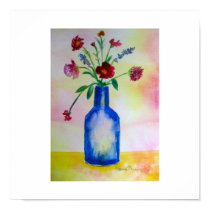 The Blue Bottle - poster posters