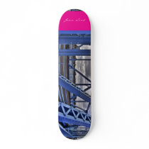 The Blue Bridge is Falling skateboards by edgecom The Blue Bridge is Falling skateboards
