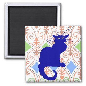 The Blue Cat magnet