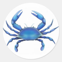 The Blue Crab Stickers