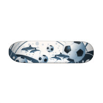 The Blue Dolphins Skateboard