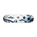 The Blue Dolphins Skateboard