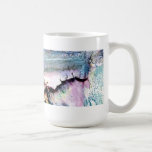 the blue dusk coffee mug