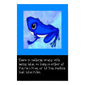 The Blue Froggy posters