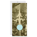 The Blue Garden Ball Rack Card