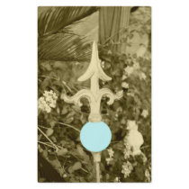 The Blue Garden Ball Personalized Stationery