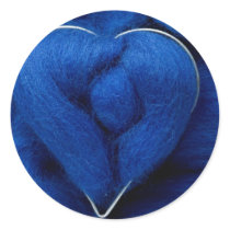 The blue heart stickers
