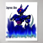 The Blue Inferno Print