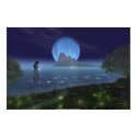 The Blue Jewel, by Steven Vincent Johnson posters by orionworks The Blue Jewel, by Steven Vincent Johnson posters