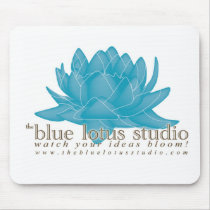 The Blue Lotus Studio Mousepad