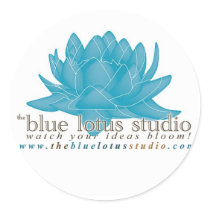 The Blue Lotus Studio Stickers