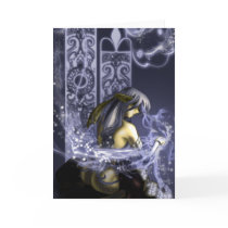 The Blue Mana Greeting Card