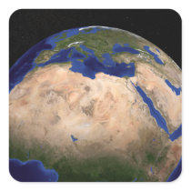 The Blue Marble Next Generation Earth 3 Square Stickers