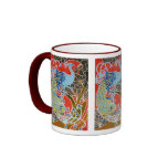 The Blue Peacock mugs