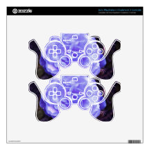 The Blue Rose Skin For PS3 Controller