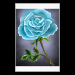 The Blue Rose stationery