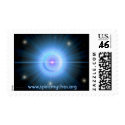 The Blue Star postage