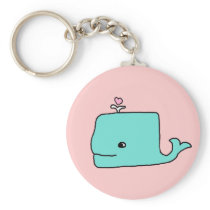 The Blue Whale Key Chains