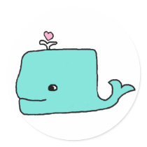The Blue Whale stickers by Mastershay The Blue Whale stickers