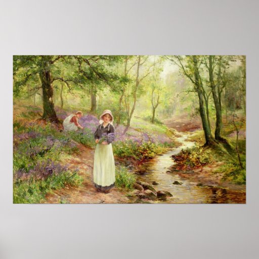 The Bluebell Glade Posters