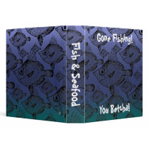 The Boar Fish: Gone Fishing - Recipe Binder by bontondesigns The Boar Fish: Gone Fishing - Recipe Binder