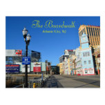 The Boardwalk in Atlantic City Postcard