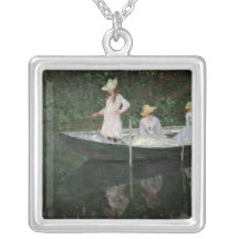 The Boat at Giverny, c.1887 Custom Jewelry