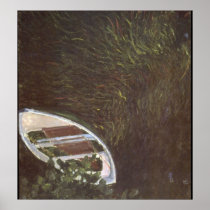 The Boat by Claude Monet Poster