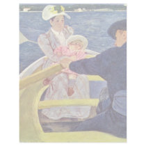 The Boat Trip By Cassatt Mary (Best Quality) Custom Letterhead