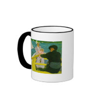 The Boating Party, Mary Cassatt mugs