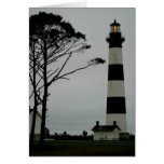 The Bodie Island Lighthouse at early evening