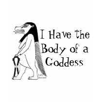 The Body of a Goddess: t-shirts