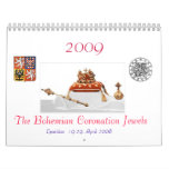 The Bohemian Coronation Jewels Wall Calendar