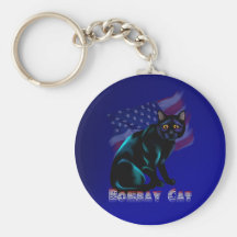 The Bombay Cat Keychain