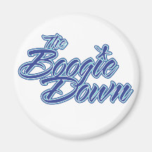 The Boogie Down Refrigerator Magnets