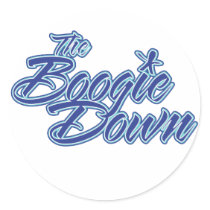 The Boogie Down stickers