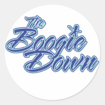 The Boogie Down Stickers