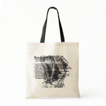 The Bookworm Tote Bags