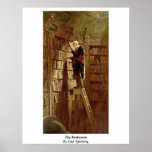 The Bookworm By Carl Spitzweg Print
