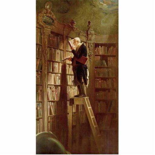 The Bookworm Photo Cutout