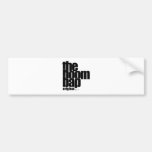 The Boom Bap bumper sticker