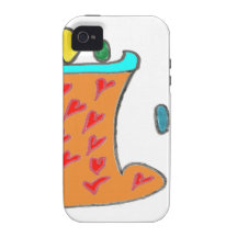 The BOOT IN OEUFS.png Case-Mate iPhone 4 Case