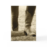 The Boots (Sepia) Card