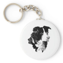 THE BORDER COLLIE KEYCHAIN