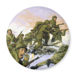 The Borinqueneers by Dominic D'Andrea Fridge Magnets