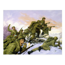 The Borinqueneers by Dominic D'Andrea Post Cards