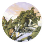 The Borinqueneers by Dominic D'Andrea Round Sticker
