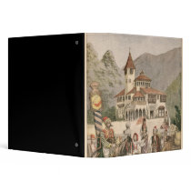 The Bosnian Pavilion at the Universal Exhibition 3 Ring Binder